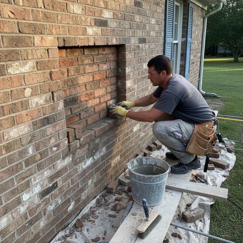 Brick Flatwork Repair